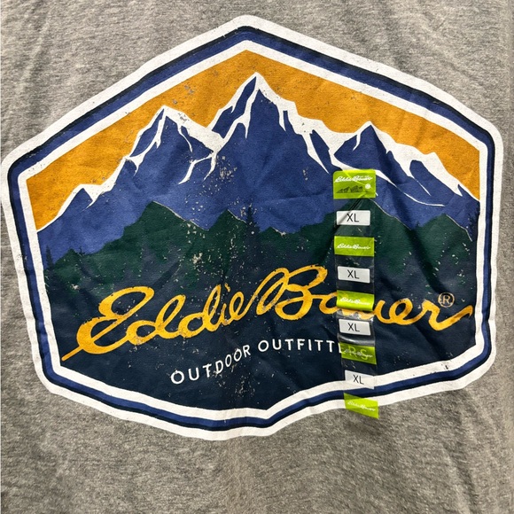Eddie Bauer Gray Mountain Graphic Tee - Picture 2 of 3